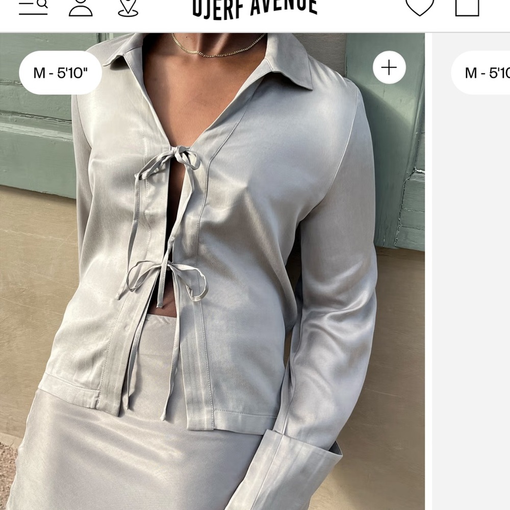 Djerf Avenue Occasion Top Rain